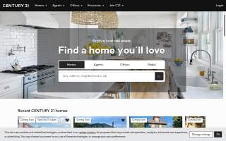 CENTURY 21 Gold Star Realty website