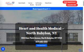 Heart and Health Medical of Babylon website