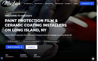 Mackies Paint Protection Film (PPF) & Ceramic Coating website