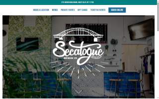 Secatogue Brewing Company of North Babylon website