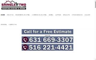 Shingle It Two Roofing, Siding, & More of North Babylon website