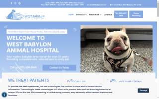 West Babylon Animal Hospital of North Babylon website