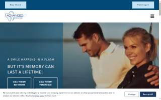 Advanced Dental Care website