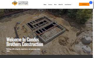Condos Brothers Construction Corp website
