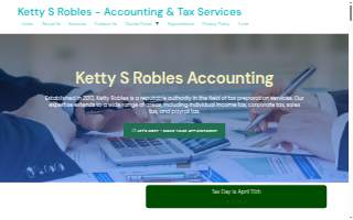 Ketty S Robles Accounting of North Bay Shore website