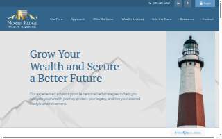 North Ridge Wealth Planning website