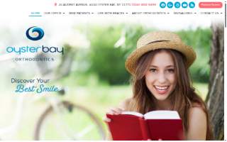 Oyster Bay Orthodontics website