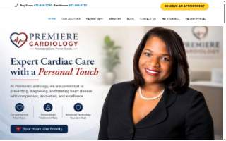 Premiere Cardiology of Smithtown website