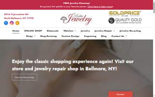 Bolila Jewelry website