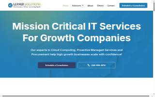 Lerner Solutions website
