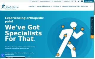 Orlin & Cohen Orthopedic Group website