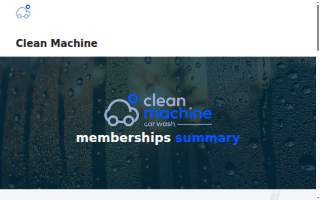 The Clean Machine website