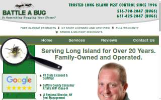 Battle A Bug of North Massapequa website