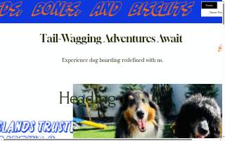 Beds, Bones, and Biscuits website