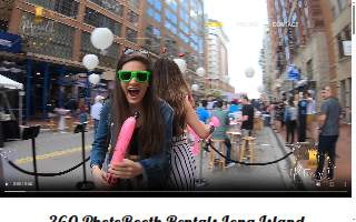 Party360Li - 360 Photo Booth Rentals website