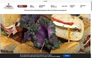 Seaqua Delicatessen and Caterers website