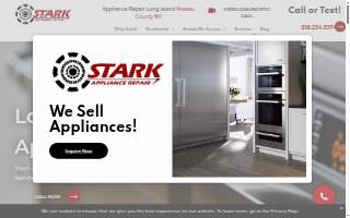 Stark Appliance Repair of North Massapequa website