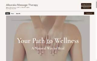 Albaraka Massage Therapy PLLC website