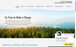 Hillside TMS website