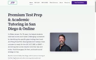 Jensen Test Prep - SAT Prep Floral Park website