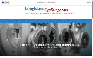 Long Island Eye Surgeons website