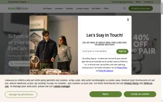 Pearle Vision of Westminster website