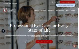 Village Optical website
