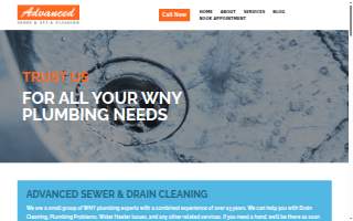 Advanced Sewer & Drain Cleaning of Tonawanda website