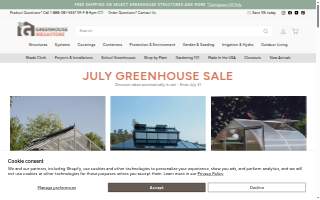 Greenhouse Events Center website