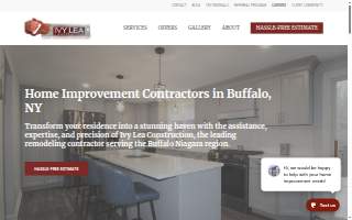 Ivy Lea Construction of North Tonawanda website