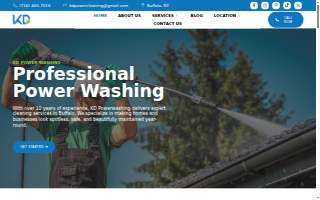 KD Power Washing and Cleaning of North Tonawanda website