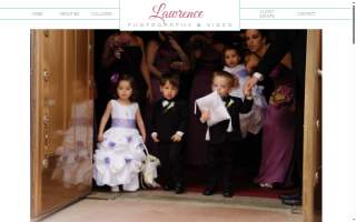 Lawrence Photography website