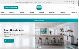 Madison Floor & Bath website