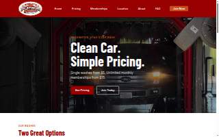Platinum Carwash of North Tonawanda website