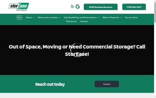 StorEase Self Storage of North Tonawanda website