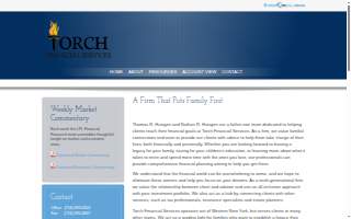Torch Financial Services website
