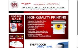 LMN Printing Co. of North Valley Stream website