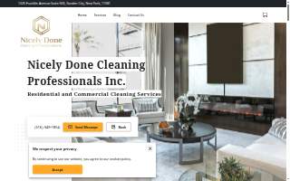 Nicely Done Cleaning Professionals inc website