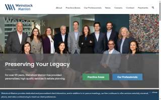 Weinstock Law, PLLC of North Valley Stream website
