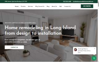 Bathroom & Kitchen Remodel Northport website