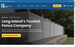 Continental Fence Corp - The Long Island Fence Company website