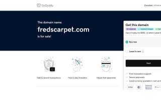 Fred's Carpet website