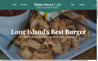 Main Street Cafe website