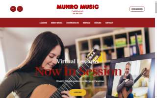 Munro Music of Northport website