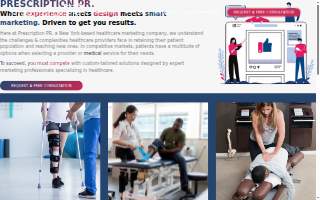 Prescription PR website