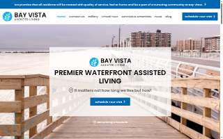 Bay Vista Assisted Living website