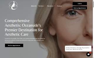 Comprehensive Aesthetix website