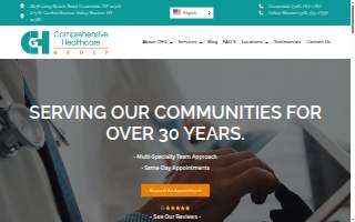 Comprehensive Healthcare Group website