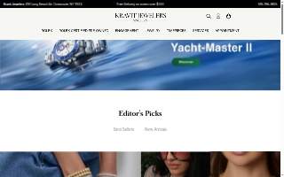 Kravit Jewelers website