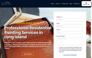 Laton Precision website